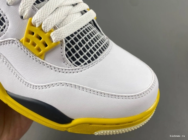 Rep Vivid Sulfur Air Jordan 4 WNNS AQ9129-101 0821